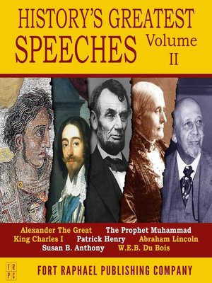 cover image of History's Greatest Speeches, Volume 2